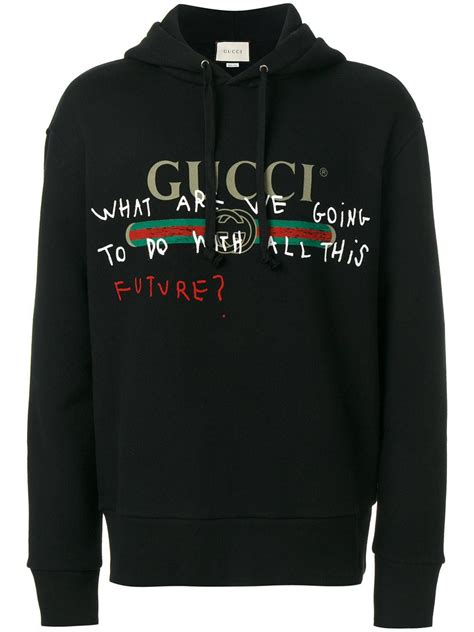 gucci coco capitán hoodie black|Gucci Hoodies & Tracksuits for Men .